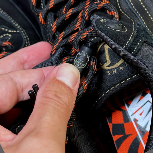 Vans x Spitfire Wheels Rowan 2 Black Flame Men's Size 8 - Picture 4 of 9